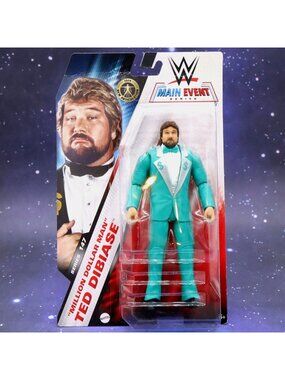 WWE Main Event Series Million Dollar Man Ted DiBiase Action Figure Mint On Card